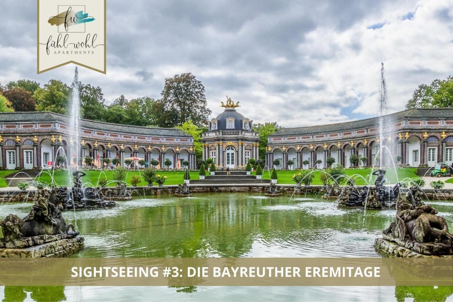 Semper Suite No1 - 2Zi Fewo 1-4 Pers, Balkon, Parkplatz, Hofgartennaehe Bayreuth Exterior foto